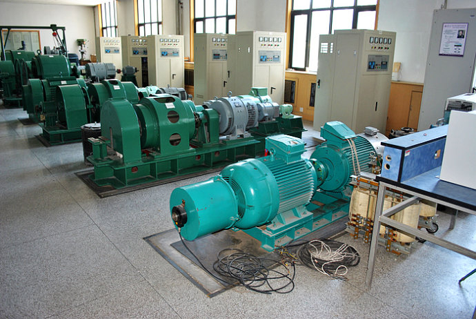 龙门镇某热电厂使用我厂的YKK高压电机提供动力